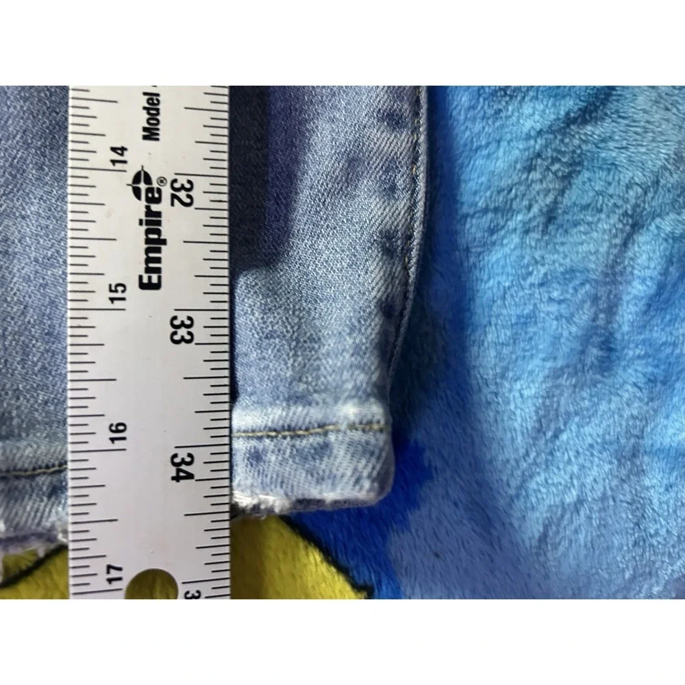 Loft The Skinny Jeans‎ Women's 29/8 Light Wash Distressed Raw Hem